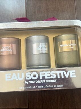 Victoria Secret Candle Trio